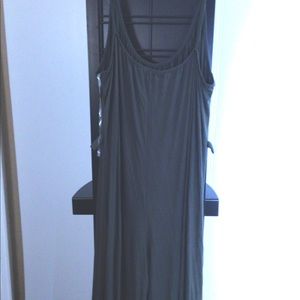 Women’s deep olive jumpsuit